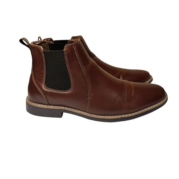 Deer Stags Other - Deer Stags Boots Mens Size 8W Router Chelsea Boots Memory Foam Brown